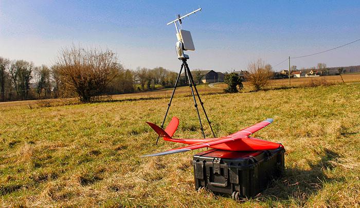 Prestations aériennes longue distance par drone 